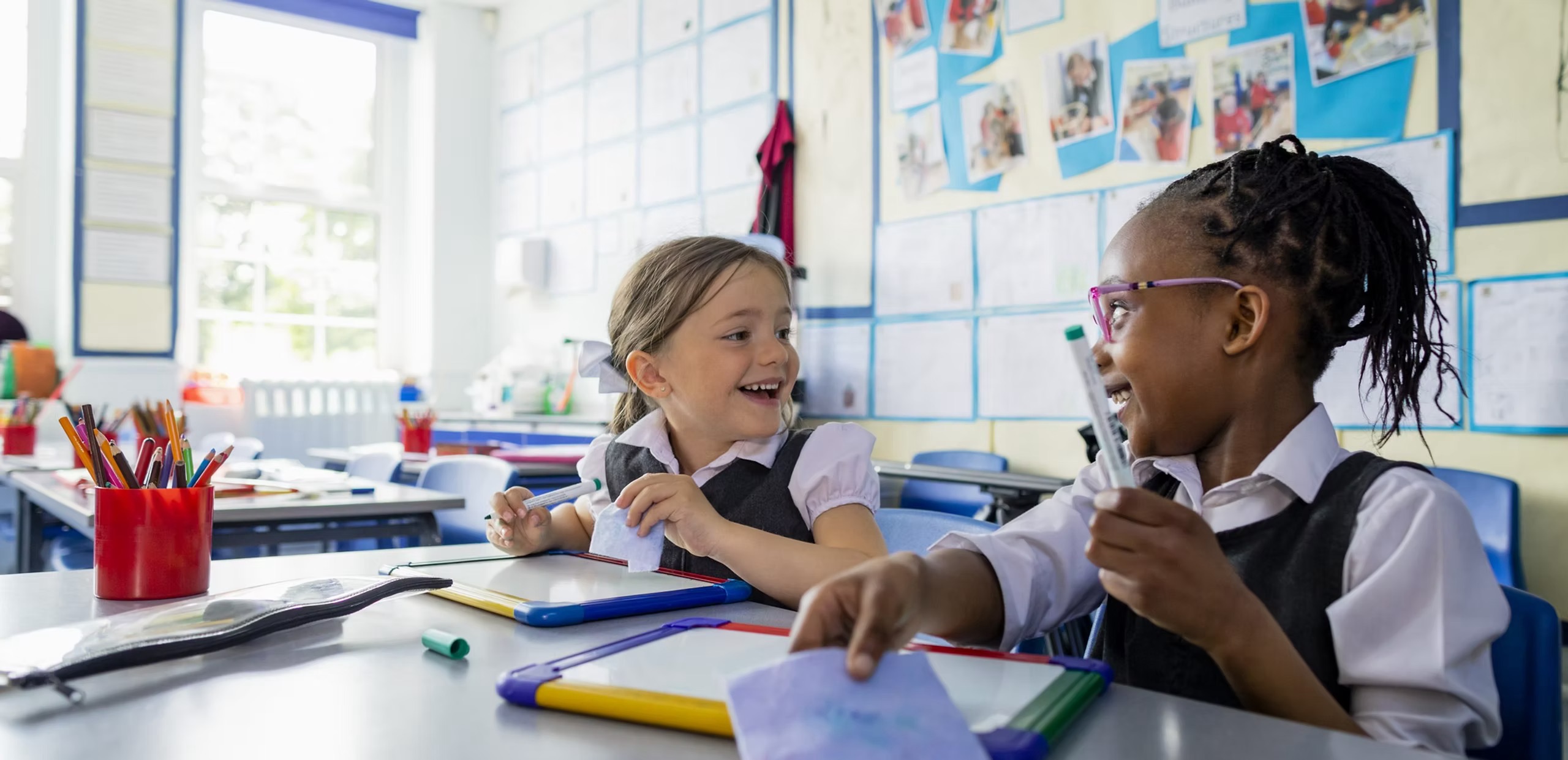 Children connecting and building friendships